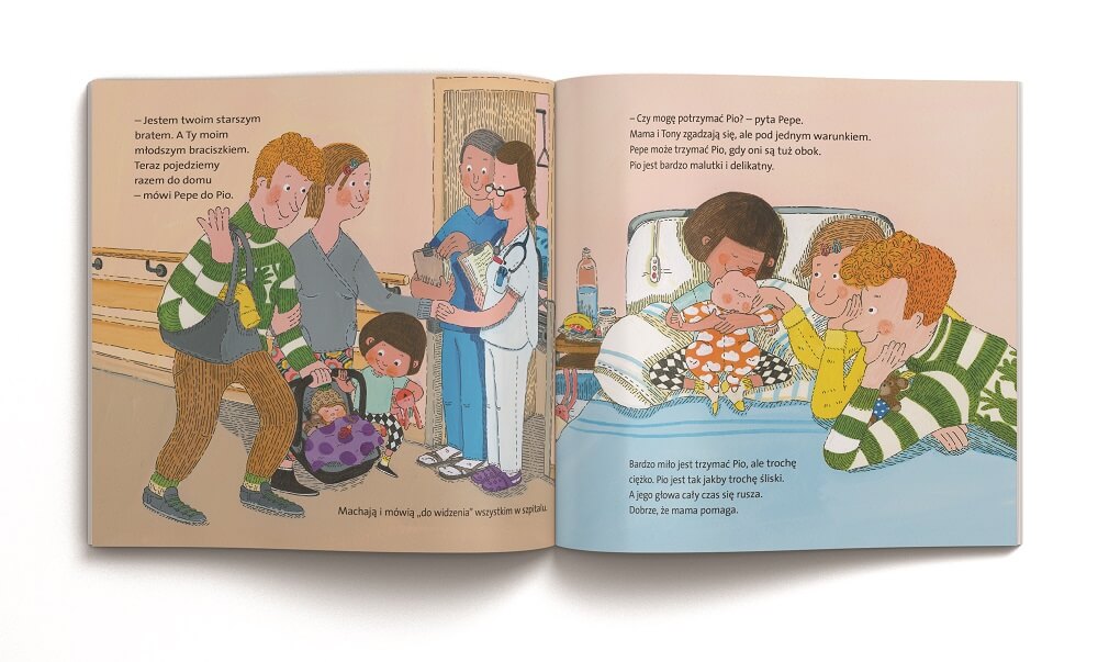 Pepe ma rodzeństwo - książeczka do czytania dla dzieci od 3 roku życia
